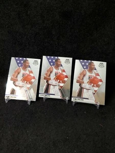 2019-20 Panini Prizm Mosaic Karl Malone Team USA SP Lot of 3 #257 - Picture 1 of 4