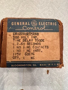 GE, Relé, CR122A08102AA - Imagen 1 de 5