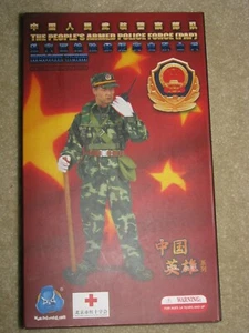 DID 1/6 Scale PAP The Peoples Armed Police Force Rescue Team Figure MINB - Picture 1 of 9
