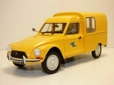 CITROEN ACADIANE 6 1984 LA POSTE YELLOW SOLIDO S1800405 1/18 FOURGONNETTE - Photo 1/4