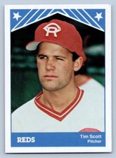 Tim Scott 1983 TCMA Cedar Rapids Reds 
