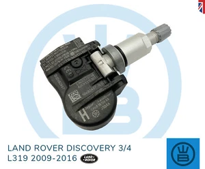 LAND ROVER DISCOVERY L319 TPMS tyre pressure valve sensor genuine new 2009-2016 - Picture 1 of 6