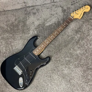 Used 1980s FERNANDES RST-50 MIJ '76 Model Stratocaster Black 3.67kg W/GB - Picture 1 of 8