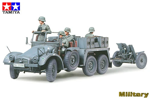 Tamiya Ta35259 Militare 1 35 Krupp Towing Truck W/towing