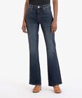 kut from the kloth High Rise Ana fab Ab flare Size 8