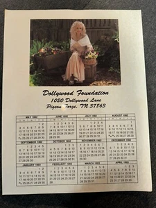 Dolly Parton Dollywood Foundation Calendar 1992-1993 - Picture 1 of 5