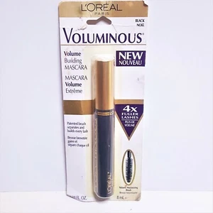 VINTAGE L'OREAL VOLUMINOUS Mascara Black Noir NOS SEALED - Picture 1 of 2