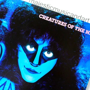 PRISITNE ORIGINAL 1982 KISS CREATURES VINYL LP ERIC CARR ACE FREHLEY NM - Picture 1 of 5