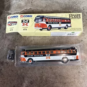 Corgi Classics Fallen Flags New Haven Bus 1:50 Scale GM4509 Only 4300 Made - Picture 1 of 9