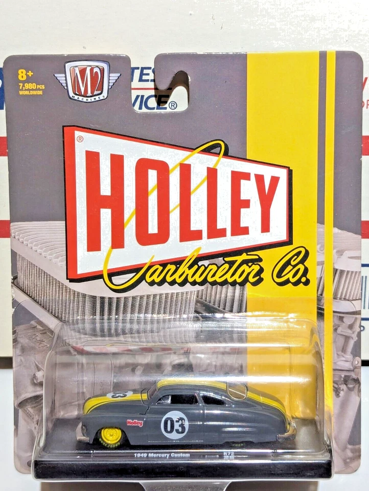 M2 Machines 1949 Mercury Custom Holley Carburetor 1/7,980 pcs - Image 1 of 1