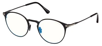 NEW Tom Ford FT5798-B 001 Black Eyeglasses 51/20/145 with Tom Ford Case - Image 1 of 3