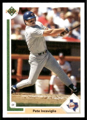 1991 Upper Deck #453 Pete Incaviglia - Image 1 of 2