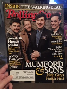 ROLLING STONE MAGAZINE MARCH 2013 MUMFORD AND SONS - Picture 1 of 2