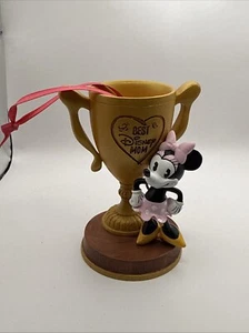 Disney Parks Minnie Mouse MEJOR MAMÁ DISNEY Trofeo Figura Adorno de Navidad - Imagen 1 de 5