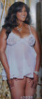 Shirley Of Hollywood Chopper Bar Lace And Net Baby Doll X3232 Retail 3800