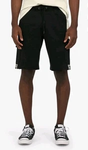 2-Pack-(1 Blk-1 IndigoBlue) Dogg Supply Varsity Cargo Shorts Unisex, Youth 10/12 - Picture 1 of 9
