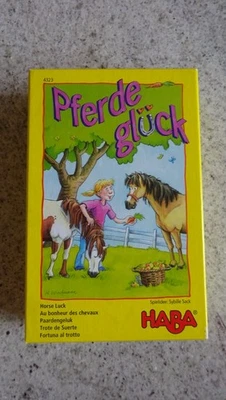 Kleines Spiel: HABA Pferdeglück Memospiel Kinderspiel - Bild 1 von 3