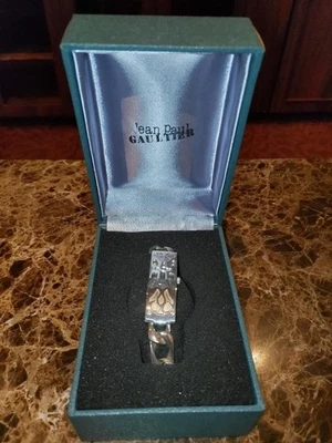 Jean Paul Gaultier редкая серебряный браслет часы унисекс кварц винтажный 7899MT - Изображение 1 из 4