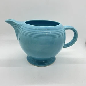 Vintage Fiesta Fiestaware Turquoise Teapot C Handle, NO LID - Picture 1 of 6