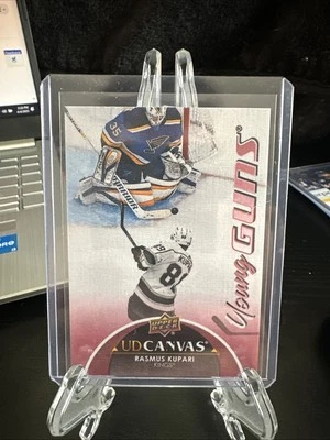 2021-22 Upper Deck Series 2 - Ud Canvas Young Guns Rasmus Kupari #C222 (RC) - Image 1 of 2