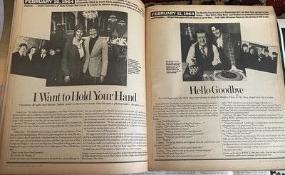 Rolling Stone Magazine February 16 1984 The Beatles' 20th Anniversary No Label - Image 1 of 3