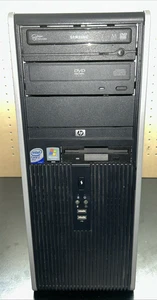HP Compaq DCT7900 CMT Desktop PC | Core 2 Duo @3.33MHz, 8GB RAM, 240GB HDD - Picture 1 of 10