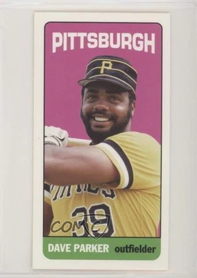 2013 Topps Archives 1965 Football Mini Tall Boys Dave Parker #MT-DP HOF - Image 1 of 2