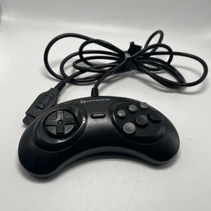 Hyperkin GN6 Premium Genesis Wired Controller for PC/MAC, Black - Picture 1 of 7