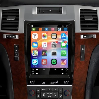 Car Stereo Radio Apple Carplay For 2007-2012 Cadillac Escalade Android 15 GPS - Image 1 of 4