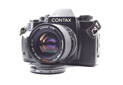 【Neuwertig】CONTAX RX analoge Spiegelreflexkamera 35 mm + TAMRON 35-70 mm... - Bild 1 von 4