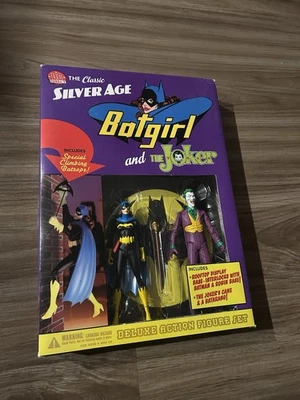 DC Direct The Classic Silver Age Batgirl & The Joker Action Figure Set - Image 1 of 2