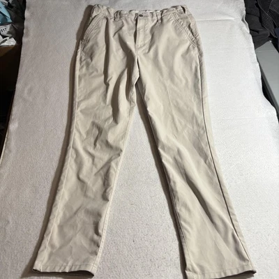 Jack Archer Pants Mens 32x31 Beige Straight Leg Performance Dress Chinos - Image 1 of 4