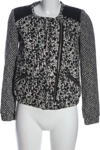 MANGO Chaqueta de entretiempo Mujeres Talla EU 34 blanco-negro look casual - Imagen 1 de 5