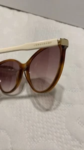 Longchamp Sonnenbrille braun mit Cat-Eye Design und Metallakzenten - Bild 1 von 11