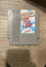 Super Mario Bros 2 Nintendo NES 1988 Authentic Game Cartridge Only Tested