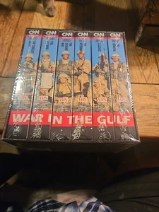 War in the Gulf - 6 VHS Complete Set VHS FACTORY SEALED NEW - Picture 1 of 3