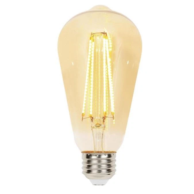 Westinghouse 6.5Watt ST20 Dimmable Amber Filament LED Light Bulb, Medium Base - Image 1 of 1