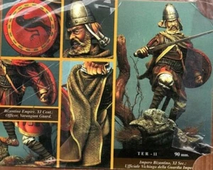 EMI 90mm Metallbausatz "Offizier, Varangian Guard. Byzantinisches Reich " SEHR SELTEN ohne Karton - Bild 1 von 2