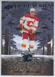 2023-24 Upper Deck Series 2 Hockey Mikael Backlund Deep Roots #DR-27 - Picture 1 of 2