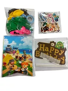 Animal Crossing Tema Compleanno Feste FornitureGioco Animali Palloncini Decorazioni - Foto 1 di 4