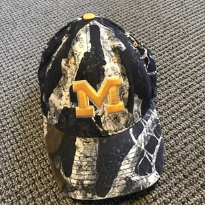 Michigan Wolverines Block M Camouflage Adjustable Hat By Zephyr - Picture 1 of 4