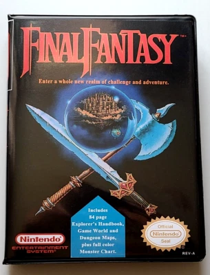 Final Fantasy SOLO ESTUCHE Nintendo NES Caja CUALQUIER 4+ 20% DE DESCUENTO CALIDAD A+ Foto 1 de 4