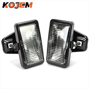 Pair Bumper Fog Lights Lamps For 1985-92 Chevrolet Camaro IROC-Z Z28 Coupe - Picture 1 of 15