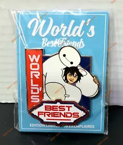 DLP DLRP Disney Paris Big Hero 6 Baymax Hiro World’s Best Friends Pin LE 700 - Picture 1 of 1