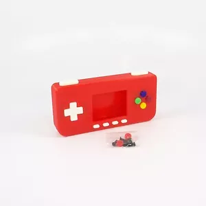 PiGRRL Zero Game Boy Case RED NinjaFlex Buttons Screws Raspberry Pi Zero Gameboy - Picture 1 of 8