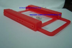 2.5 inch drive to 3.5 inch size plastic tray for SSD or Laptop Drive - New - Picture 1 of 1