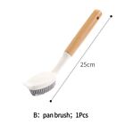 Cleaning Brush Pot Brush Dish Scrubber Silicone Strong Washing Cleaner