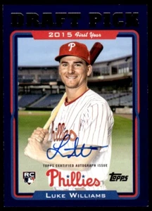 2021 TOPPS ARCHIVES AUTO PURPLE Luke Williams Auto /150 Philadelphia Phillies - Picture 1 of 2