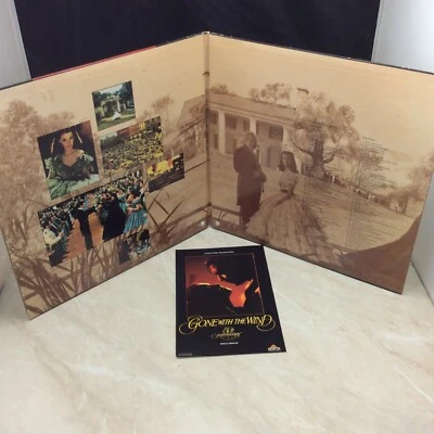 Laser Disc Gone With The Wind 50th Anniversary Edition LD Official Program - Image 1 of 4