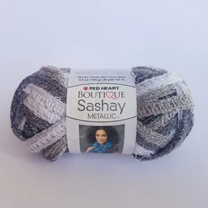 Red Heart Boutique Sashay Metallic Garn in Diamanten 3,5 Unzen 30 Yards 1 Knäuel - Bild 1 von 12